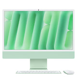 Apple iMac Ordenador de Mesa Todo en uno con Chip M4, CPU y GPU de 10 núcleos: diseñado para Apple Intelligence, Pantalla Retina de 24″, 16 GB de Memoria unificada, SSD de 512 GB - Verde