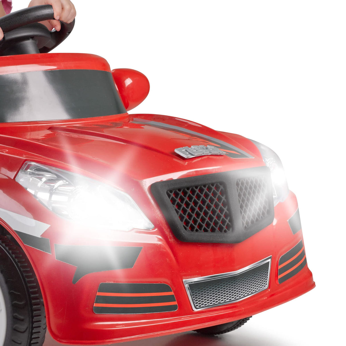 FEBER - Twinkle Car R/C, Coche Eléctrico con Radio Control, Batería de 12V, Mando Incluido con Distancia Máxima de 10 m, Autonomía de 45 min, Peso Máximo 25 kg, Edad de 3 a 6 años, Famosa (800012263)