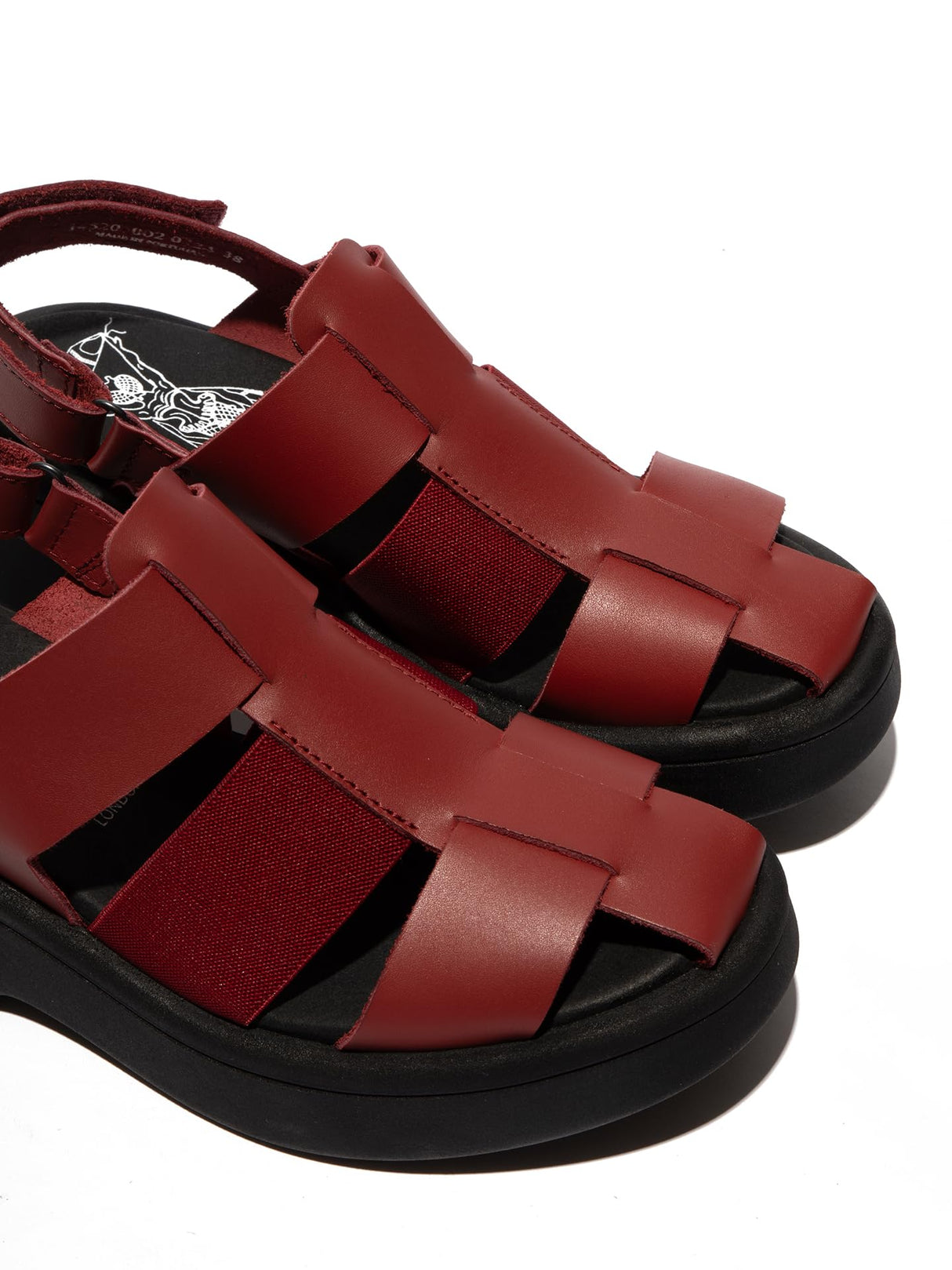 Fly London MING201FLY, Sandalias Mujer, Intense Rust, 39 EU