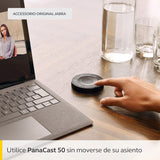 Jabra PanaCast 50 Mando a distancia, Mando a distancia para Barra de vídeo PanaCast 50, Mando a distancia para un control fácil en la sala, Ajuste de volumen, Gris