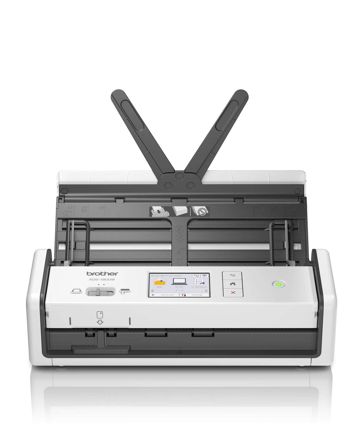 Brother ADS-1800W Escáner documental compacto con WiFi y pantalla táctil