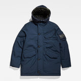 G-Star Para Hombre Parka Vodan Padded Hooded, Azul (salute D22713-D419-C742), L