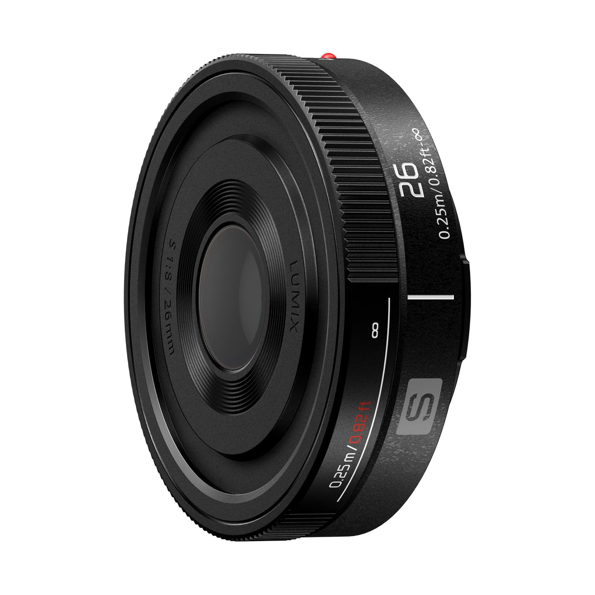 Panasonic LUMIX Full Frame Camera Lens, S 26mm F8 - S-R26