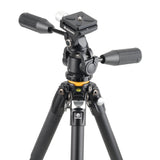 Vanguard Veo 5 234APS36 - Trípode de Viaje de Aluminio, rótula de 3 vías