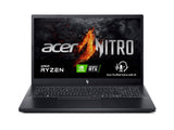 Acer Nitro V 15 ANV15-41-R0ZK, Ordenador Portátil Gaming 15.6" Full HD 165Hz (AMD Ryzen 7 7735HS, 16GB RAM, 512 GB SSD, NVIDIA GeForce RTX 4050, Sin Sistema Operativo) Negro, Teclado QWERTY Español