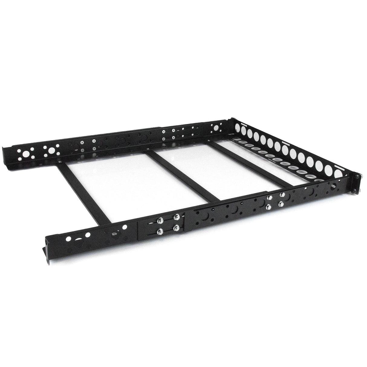 StarTech.com Carriles para Rack de Servidores 1U Universales, Carriles para Armario de Servidores con Profundidad Ajustable -Carriles Universales para Rack de 19", Carriles 1U TAA (UNIRAILS1U)