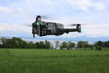 Roboterwerk M.O.N.A Mavic Air 2 Dual: Nightflight LED Light Kit, accesorios para DJI Mavic Air 2, linterna dron, hasta 760 lúmenes, lámparas inclinables