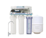 Equipo de Osmosis Inversa - Kit para Osmosis de 5 Etapas - Capacidad para 6 L - Incluye Membrana de 75GPD, Deposito de Agua, Bomba y Filtros - Nature Water Professionals