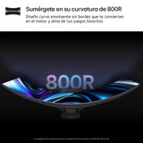 LG 39GS95QE-B - Monitor Gaming Ultragear Curvo, 39", OLED UW5K2K (5120 x 2160), Curvatura 800R, 21:9, 240 Hz, 0.03 ms, AMD FreeSync Premium Pro, Acabado Anti-Glare, Negro
