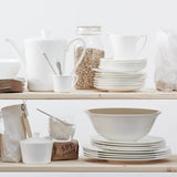 Rosenthal 61040-800001-18735 - Juego de café de Porcelana (18 Piezas), Color Blanco