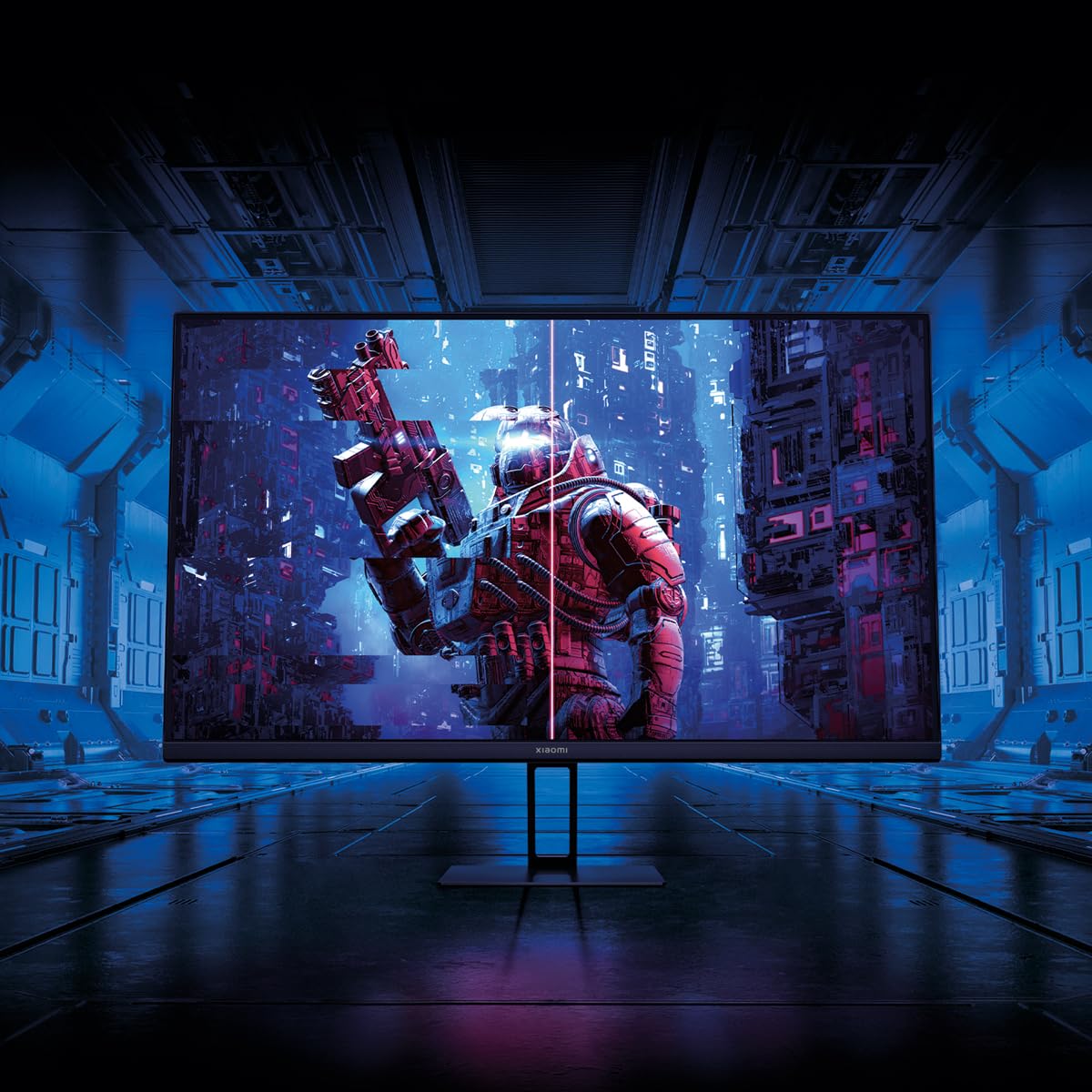XIAOMI Mi Gaming Monitor G27i 27" - Monitor Gaming de 27" LCD IPS (1920x1080, HDR10, 165Hz, 1ms, HDMI 2.0x1, Puerto DP1.4x1, Protección Luz Azul), Negro (Versión ES)