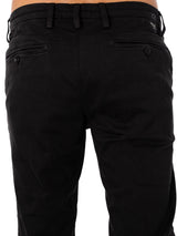 Replay Zeumar Hyperchino Color Xlite Pantalón, 040 Black, 34W x 34L para Hombre