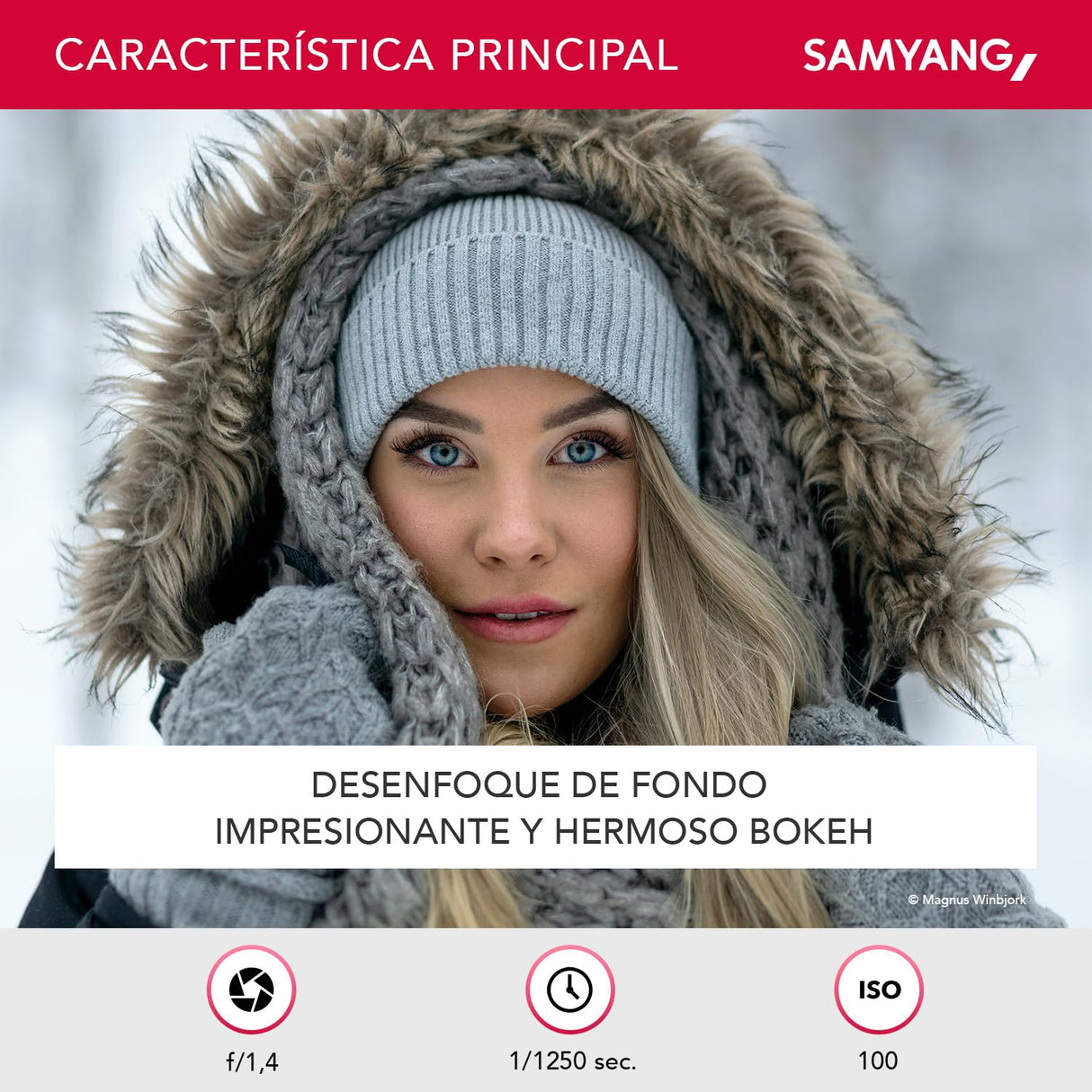 Samyang AF 50 mm F1,4 II FE para Sony E – Objetivo de enfoque automático estándar para cámaras de sistema sin espejo de Sony, sensores de formato completo y APS-C, adecuado para grabación de detalles