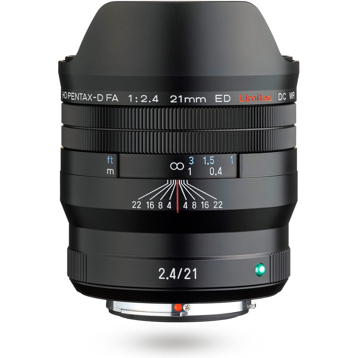 HD PENTAX-D FA 21mmF2.4ED Limited DC WR Negro Lente Prima Ultra Gran Angular [para Usar con Lente réflex Digital de Marco Completo, Barril de Lente de Aluminio mecanizado]