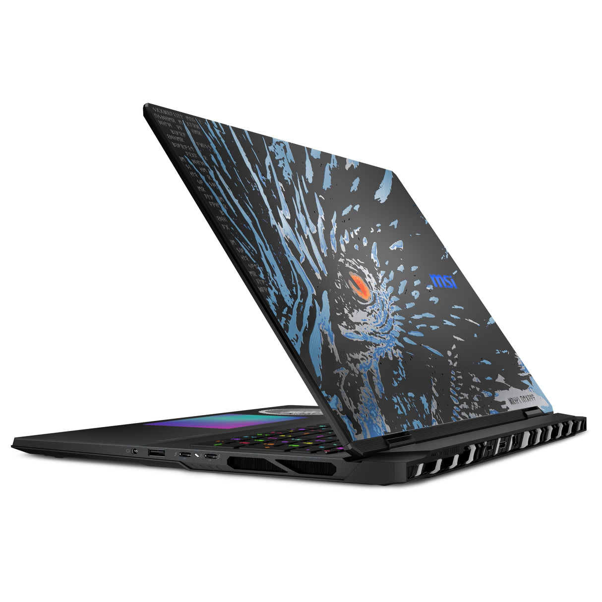 MSI Titan 18 HX Dragon Edition Norse Myth A2XWIG-227ES, Portátil Gaming de 18" UHD+ 120Hz (Intel Core Ultra 9 285HX, 64Gb RAM, 2TB SSD, RTX 5080-16GB, Windows 11 Home Advanced) Teclado QWERTY Español