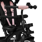 LIONELO Berry Triciclo Multifuncional de Paseo Silla de Paseo de 9 Meses a 5 años a 25 kg Ruedas Grandes de PU, Triciclo Asiento Giratorio 360° Montaje sin Herramientas