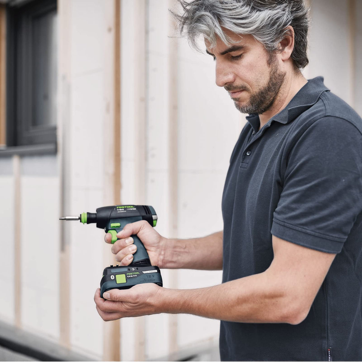 Festool Taladro atornillador a batería T 18+3 HPC 4,0 I-Set