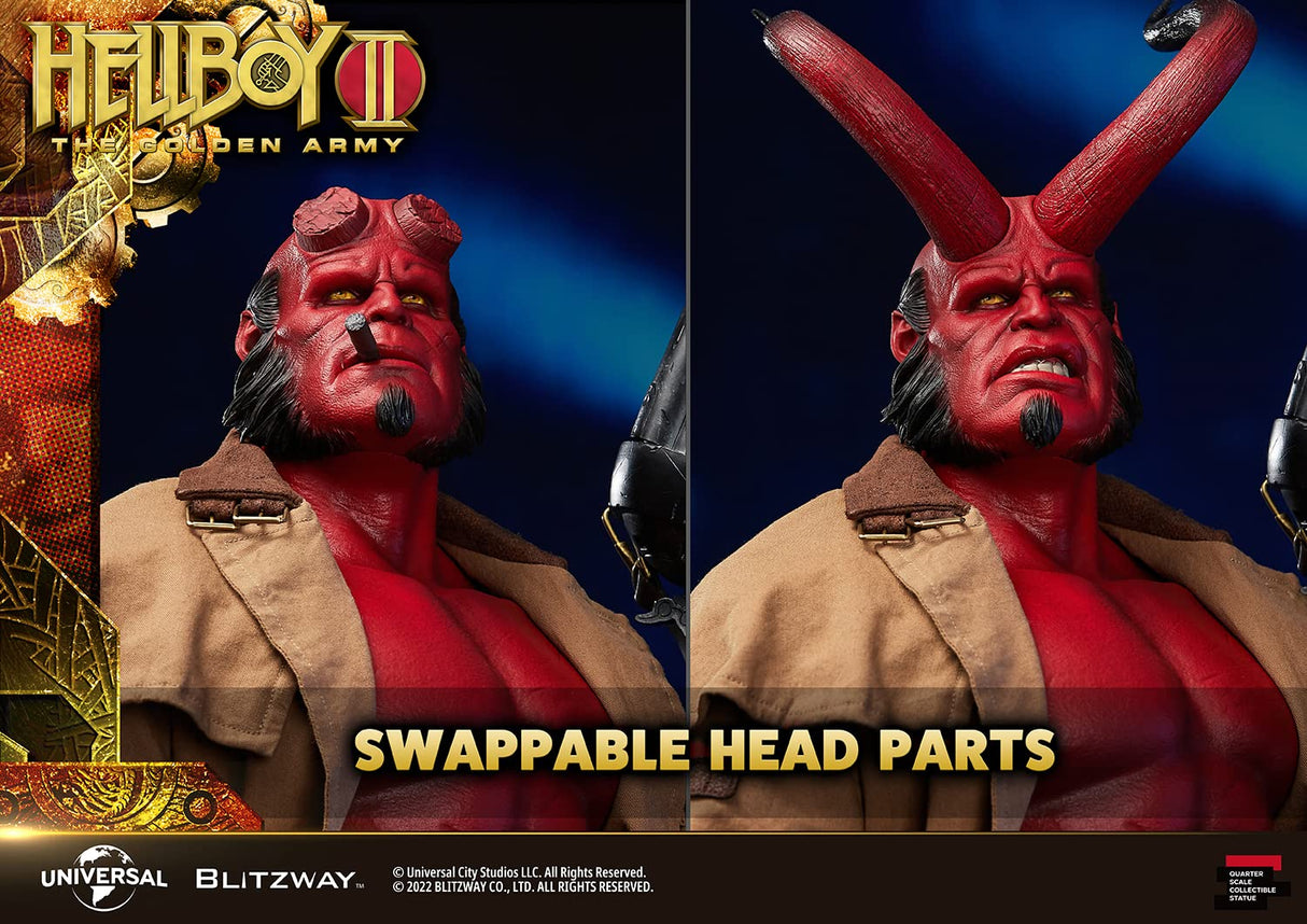 Blitzway Hellboy II - Estatuilla de Les Légions d'or maudites 1/4 Hellboy 70 cm