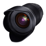 Samyang F1120703101 - Objetivo fotográfico DSLR para Nikon F Ae (Distancia Focal Fija 16mm, Apertura f/2-22 ED AS UMC CS, diámetro Filtro: 77mm), Negro