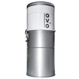 OVO OVO-700ST-35H Aspiradora centralizada, 1700 W, 65 Decibeles, Acero, Gris