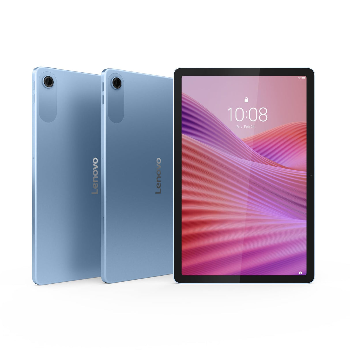 Lenovo Tab – Tablet 10.1" WUXGA (MediaTek Helio G85, 4GB RAM, 64 GB, 60 Hz, 2 Altavoces, Wi-Fi 5, Bluetooth 5.3, Android 14) Azul Polar – Incluye Case Transparente