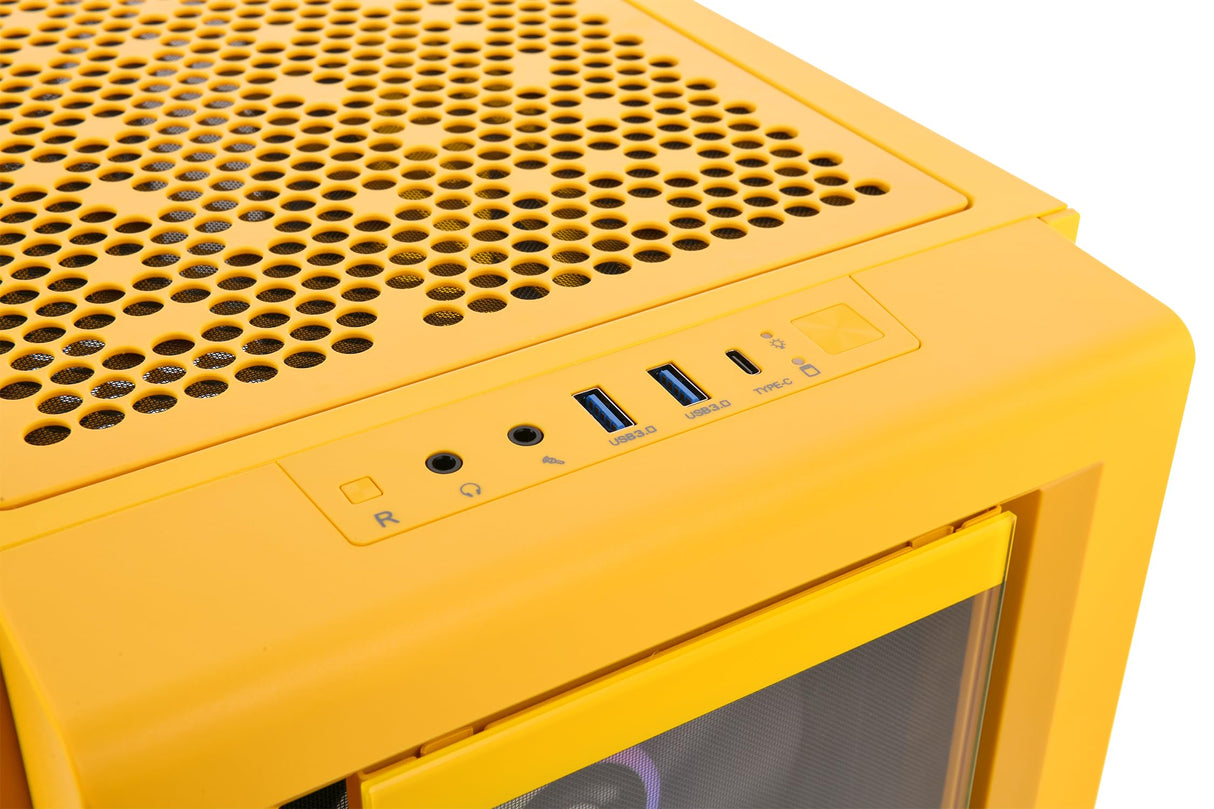 Thermaltake Ceres 350 MX | Mid Tower Chassis | Hidden Connector | Bumblebee