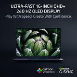 Razer Blade 16-16 Pulgada Portátil Gaming - NVIDIA RTX 5070 - AMD Ryzen AI 9 365-16" OLED Pantalla QHD+ 240Hz - 8000 MHz LPDDR5X 32GB Ram - SSD 1TB - Teclado US | Negro