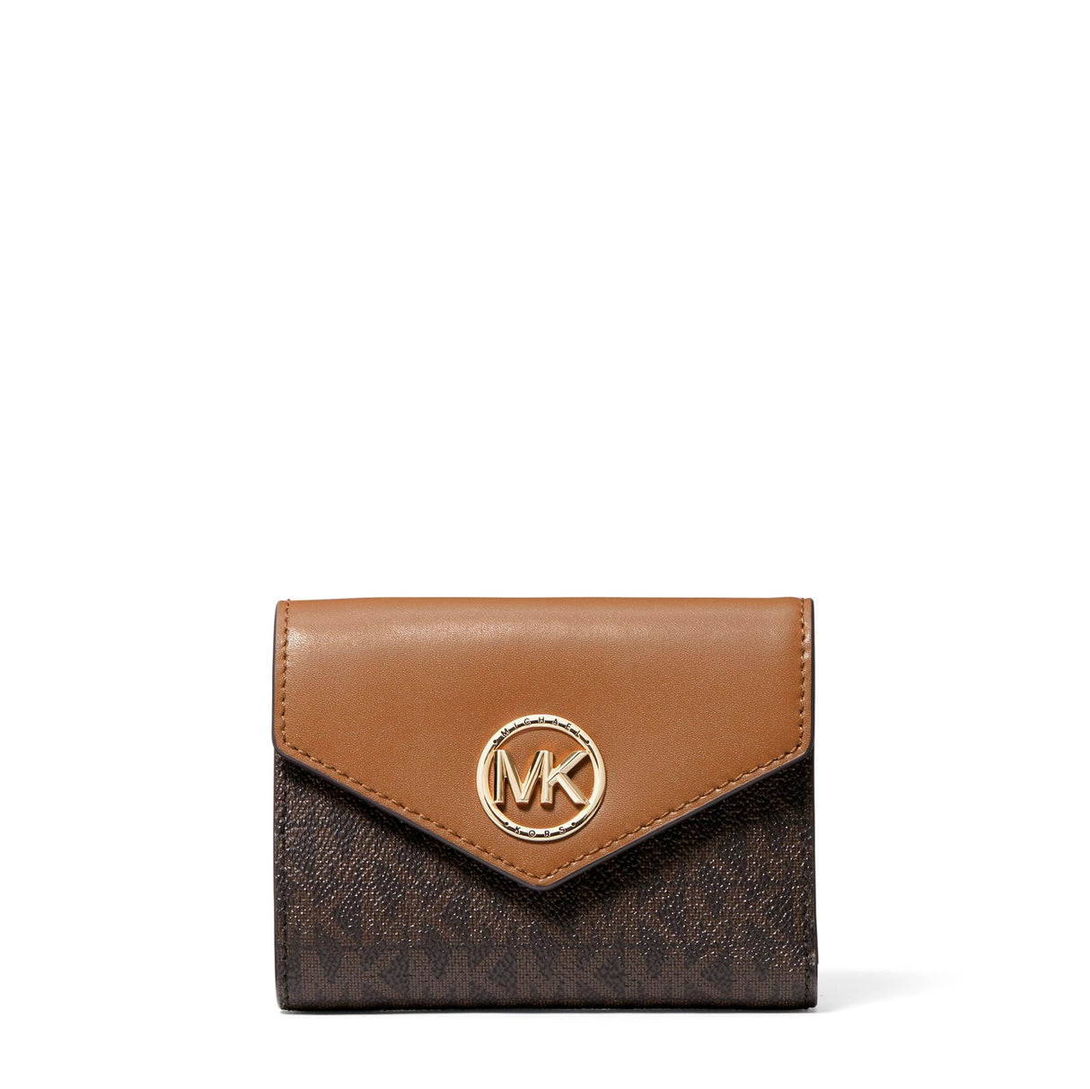 Michael Kors Cartera Carmen Medium, Brown/Acorn