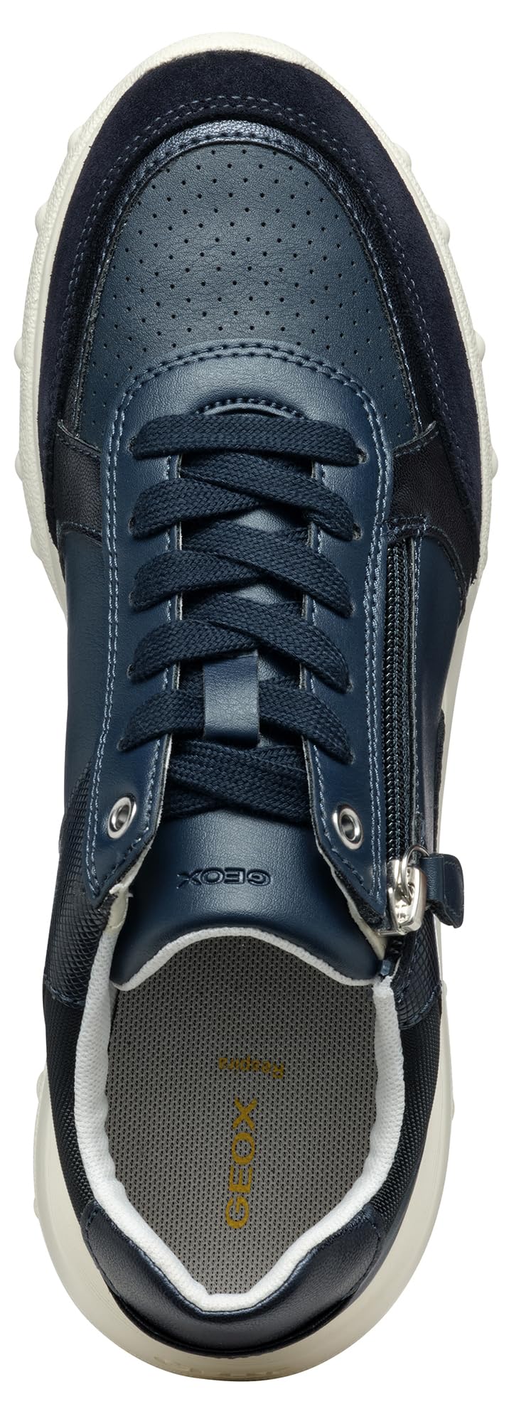 Geox D ALLENIEE B, Zapatillas Mujer, Navy, 37 EU