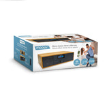 Mooov 477380 - Microcadena HiFi estéreo 50W Musicales, Reproductor CD, Bluetooth, Radio FM, USB, AUX-IN, RCA, Despertador, Mando a Distancia