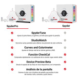 Datacolor SpyderPro - Monitor-Farbmanagement für Anfänger und Profis - Farbkalibrierung Online Content und digitale Designs - Benutzerfreundliches Farbmessgerät zur Kalibrierung und Profilerstellung