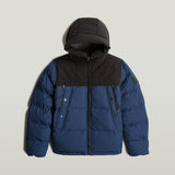 G-STAR Para Hombre Expedition puffer, Azul (dk sea blue D23645-D712-1023), XS