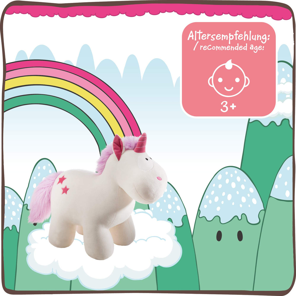 Nici – Unicornio Theodor 40126. Asiento. 80 cm. Soporta hasta 100 kg