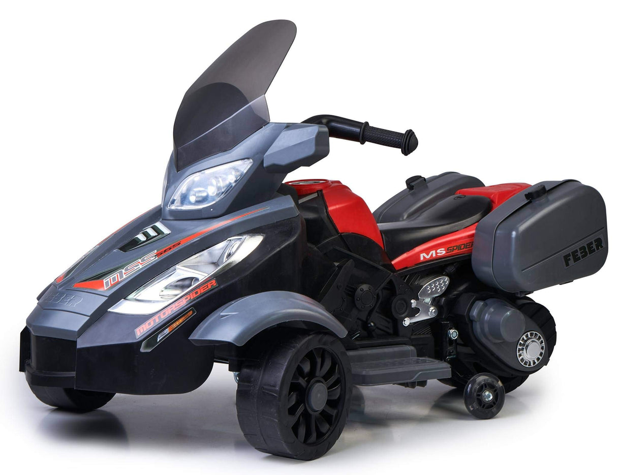 FEBER Motorspider 12V. Trimoto para niños/as de más de 3 años (800012840)