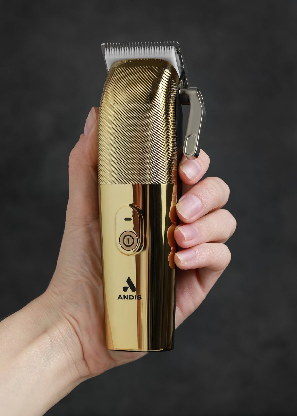 Andis Cortapelos inalámbrico Envy II Edición Premium, cortadora de barba y cabello eléctrica profesional de iones de litio, cuchilla Phaze, inalámbrica, dorada.