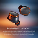 Bowers & Wilkins Pi8 McLaren Edition, Auriculares In-Ear Inalámbricos Premium con Cancelación de Ruido, Bluetooth 5.4, Carga Rápida, Conectividad Multipunto y Micrófonos Integrados