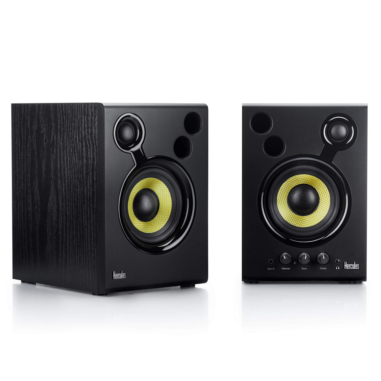 Hercules DJMonitor 42 - 2 altavoces activos de monitorización de 20 vatios RMS