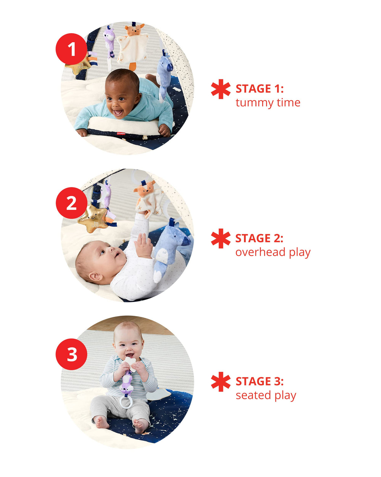 Skip Hop- Celestial Dreams Activity Gym Centros de Actividades, Multicolor (S9J002110)