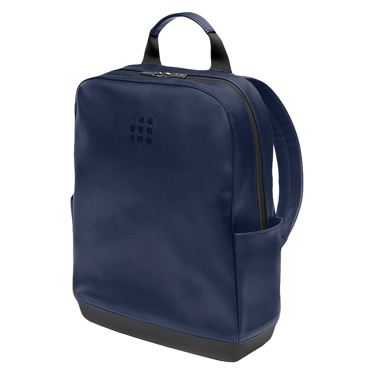Moleskine Mochila de Cuero Colección Classic, Mochila para PC compatible con Tablet, Laptop iPad hasta 15", Dimensiones 32 x 42 x 11 cm, Azul Zafiro