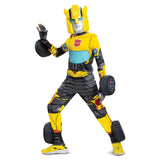 DISGUISE DISK103509L - Disfraz de abejorro de Transformers Converting Transformers, para niño, amarillo, pequeño de 4 a 6 años