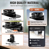 VEVOR Máquina para Hacer Botones de 32 mm y 58 mm Prensa para Chapas con 500 Kits de Botones con Libro Mágico y Cortador de Círculos Máquina para Hacer Chapas de Aluminio y ABS Kit de Personalización