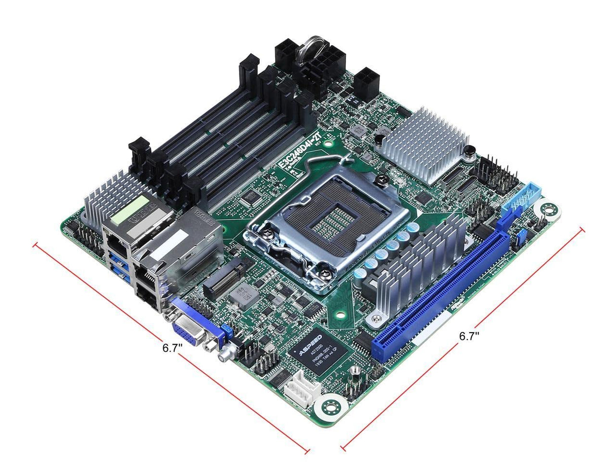 Asrock E3C246D4I-2T