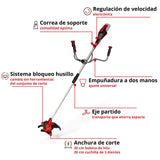 Einhell Desbrozadora con batería AGILLO 18/200 Power X-Change (Li-Ion, 18 V, 7500 min-1, sin batería ni cargador)
