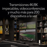 NETGEAR Orbi Mesh WiFi 7 Mesh Orbi Quad-Band (RBE972SB) | Router + 1 repetidor satélite | Cobertura de hasta 440 m², 200 Dispositivos | Puerto Internet de 10 Gbit, BE27000 802.11be