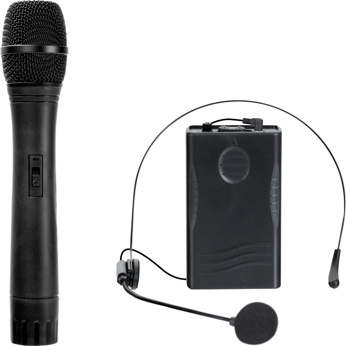 Pronomic PH12AW Caja Activa 12" con batería, 80W RMS, 5h autonomía, Bluetooth, MP3/SD/USB, Incluye micrófono inalámbrico, Headset, Mando y Trolley para Sistemas móviles.