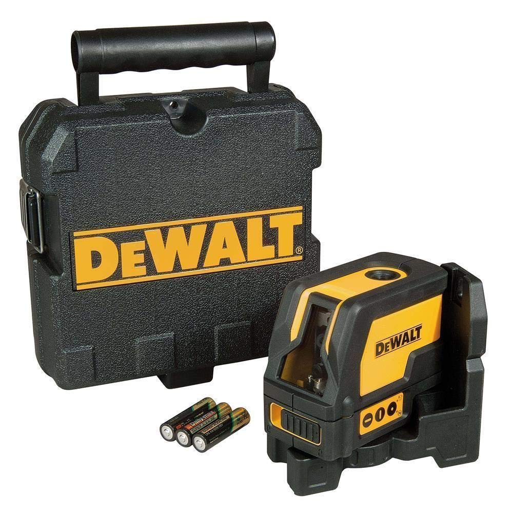 DeWalt DW0822-XJ - Láser autonivelante de 2 líneas en cruz y plomadas