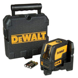 DeWalt DW0822-XJ - Láser autonivelante de 2 líneas en cruz y plomadas