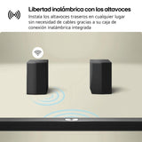 LG S40TR - Barra de Sonido Inteligente, 400W Potencia y 4.1 Canales, con Inteligencia Artificial, Producto Eco Smart Green, Sonido Envolvente Dolby Atmos y DTS