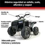 FEBER - Quad Boxer- Vehículo eléctrico a batería de 12V, con Marchas adelante, atrás y Freno, hasta 5 km/h, Cargador Incluido, 45 min de Juego,de 3 a 5 años, Verde,Famosa(FEN03000) Versión Actual