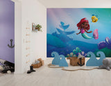 Komar WTD - Papel pintado fotográfico (400 x 250 cm), diseño de Ariel Junior Friends de Disney